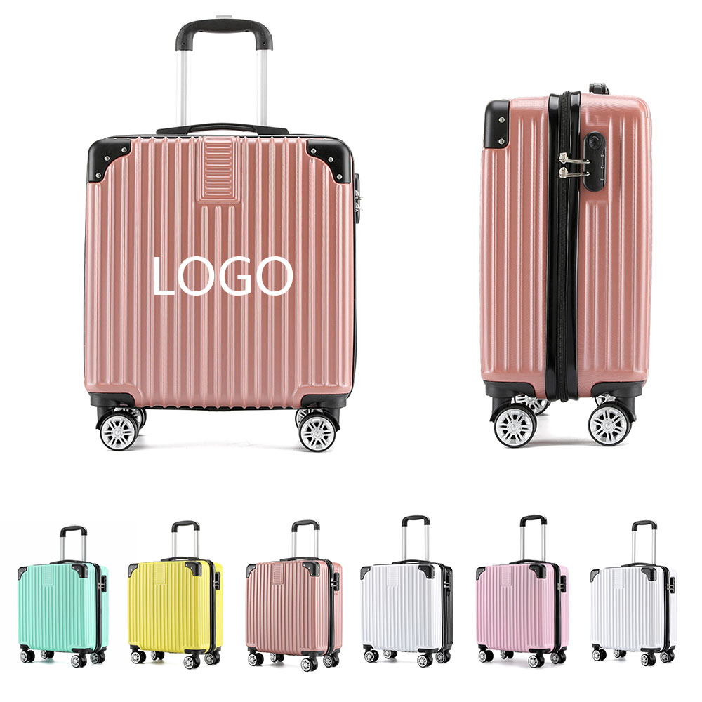 Upgrade Anti-Scratch Hard Carry-on Trolley Case Logo Branded