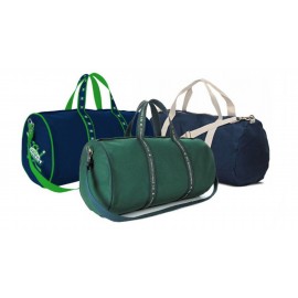 Canvas Duffel Bag with Logo