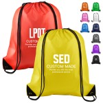 Portable Outdoor Double-Shoulder Drawstring Bag with Logo