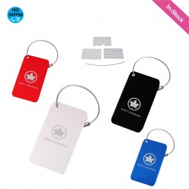 Custom Aluminum Luggage Tag  Custom Aluminum Luggage Tag