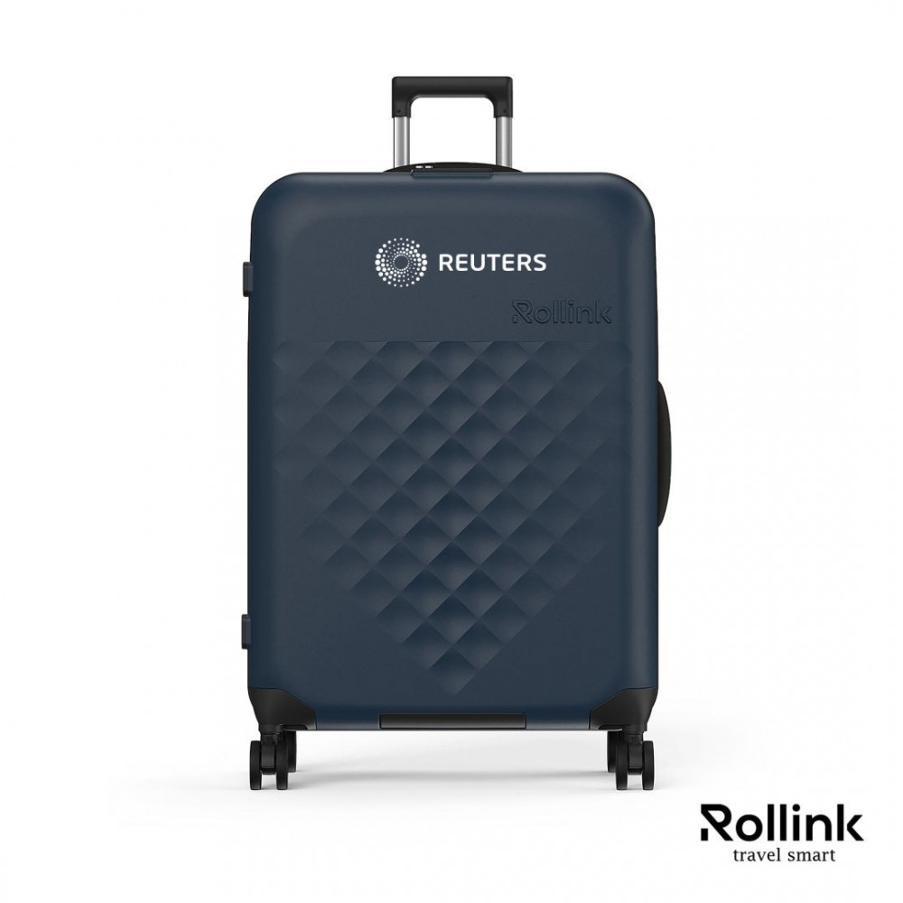 Promotional Rollink Flex 360 Large Checked 4 Wheel Suitcase
