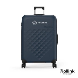 Promotional Rollink Flex 360 Large Checked 4 Wheel Suitcase