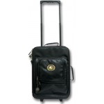 Leatherette 19" Wheeled Carry On W/ Logoed Medallion (Die Struck) Logo Branded