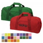 Splendor 23" 600 Denier Polyester Duffel Bag ( 15 Colors Available Now ) with Logo