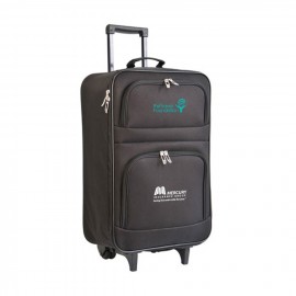 Poly Rolling Carry On Luggage with Logo  Poly Rolling Carry On Luggage with Logo