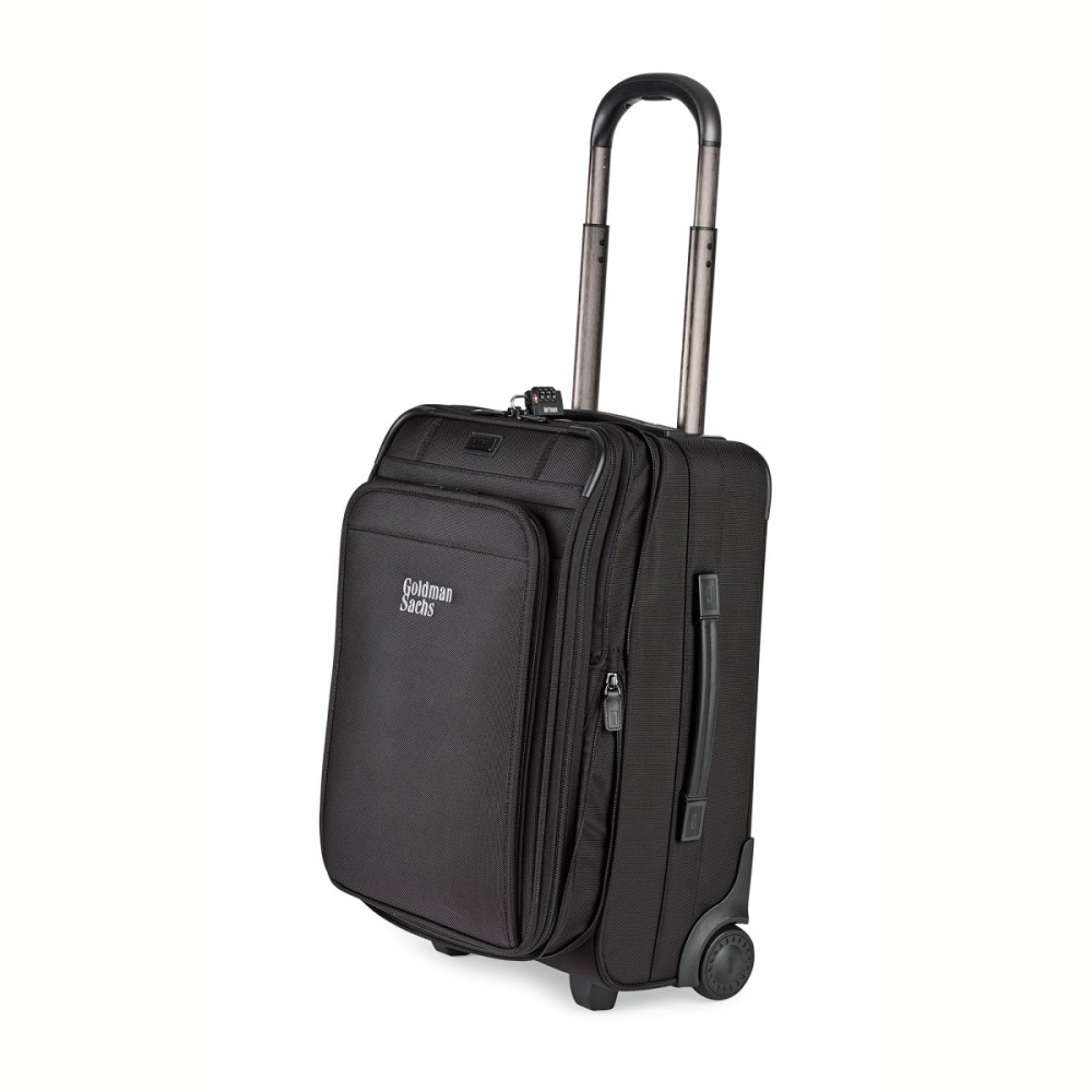 Custom Printed Hartmann 20" Ratio Global Carry On Upright - Black Custom Printed Hartmann 20" Ratio Global Carry On Upright - Black