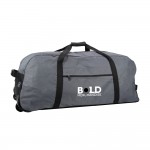 Jumbo Foldable Rolling Duffel Logo Branded