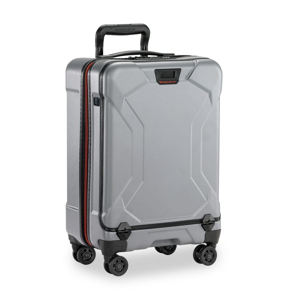 Briggs & Riley Torq 2.0 International Carry-On Spinner Bag (Granite) with Logo Briggs & Riley Torq 2.0 International Carry-On Spinner Bag (Granite) with Logo