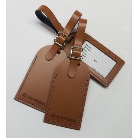 Hot Stamp & Debossing Genuine Leather Luggage Tags with Logo  Hot Stamp & Debossing Genuine Leather Luggage Tags with Logo