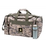 18" Camo Duffel Bag Logo Branded