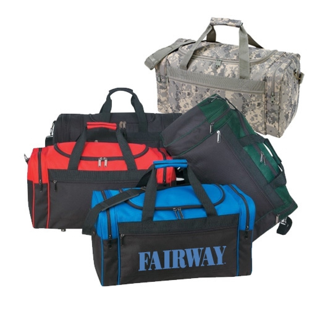 Custom Side Carry Rectangular Duffel Bag