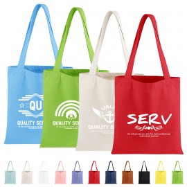 Recycled 10 OZ Poly-Cotton Canvas Tote Bag with Logo  Recycled 10 OZ Poly-Cotton Canvas Tote Bag with Logo