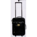 Leatherette 19" Upright Bag w/ Retractable Handle Logo Branded