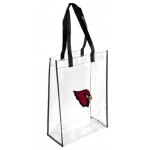 Custom Imprinted Large 12" x 12" x 6" Clear Tote Bag