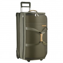 Briggs & Riley Baseline Large Upright Duffle Bag (Olive) with Logo  Briggs & Riley Baseline Large Upright Duffle Bag (Olive) with Logo