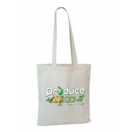 Custom Natural 6oz Cotton Canvas Tote Bag