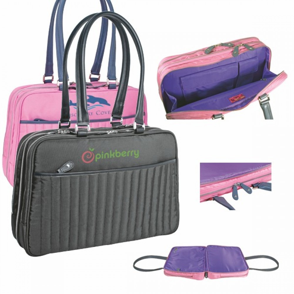 The She Rules - Computer Briefcase Logo Branded The She Rules - Computer Briefcase Logo Branded