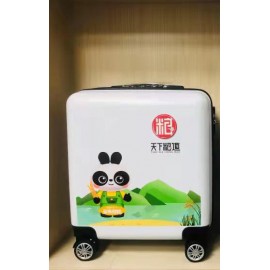 18" Boarding Luggage Case Multifunctional Traveling Storage Suitcase with Logo