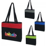 Personalized Two Tone Gusset Tote