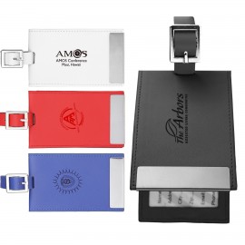 Newport Luggage Tag - Black with Logo