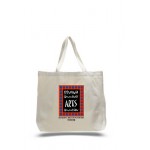 20 Inch 12oz Jumbo Canvas Tote ( Natural color only )---Also See 9326 with Logo