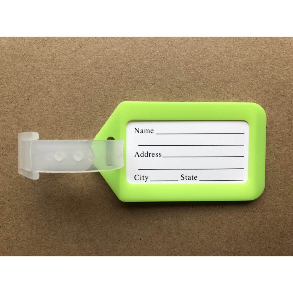 Logo Branded Custom Travel Luggage Tag Logo Branded Custom Travel Luggage Tag