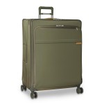 Customized Briggs & Riley Baseline Extra Large Expandable Spinner Bag (Olive)