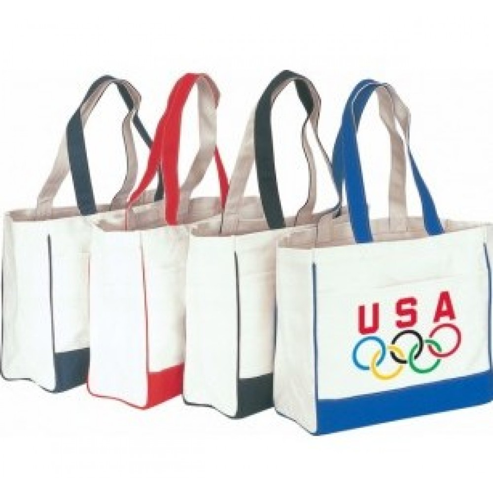 Canvas Tote Bag with Logo