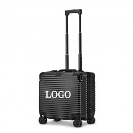 Curved Frame Travel Boarding Luggage Case with Logo