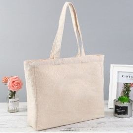 Custom Printed Promotional Customized Logo Tote Canvas Bag