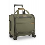 Personalized Briggs & Riley Baseline Cabin Spinner Bag (Olive)