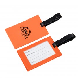 Soft PVC Luggage Tag with Logo