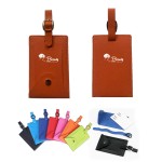 Promotional Leather Luggage Card Bag Tag