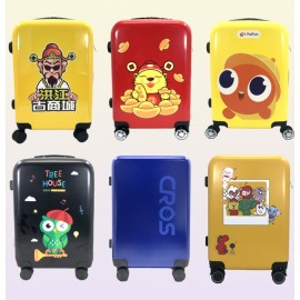 20 Inch Boarding Luggage Case Multifunctional Traveling Storage Suitcase Luggage with Logo