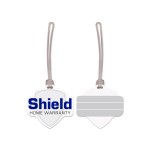 USA Made Custom Vinyl Luggage Tag with Logo