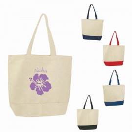 Logo Branded 12oz Medium Cotton Tote