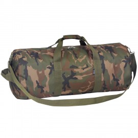 Everest 30" Woodland Camo Duffel with Logo  Everest 30" Woodland Camo Duffel with Logo