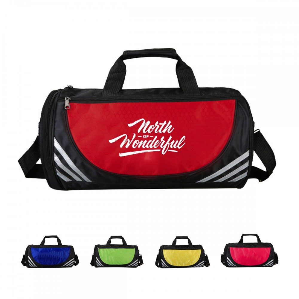 Sports Duffle Bag with Logo
