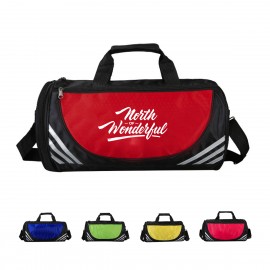 Sports Duffle Bag with Logo