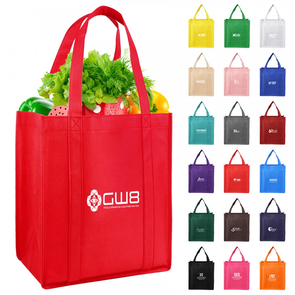 Logo Branded 80g Non-Woven Tote Bag Logo Branded 80g Non-Woven Tote Bag