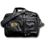 Leatherette Attache W/ Logoed Medallion (Die Struck) Custom Printed