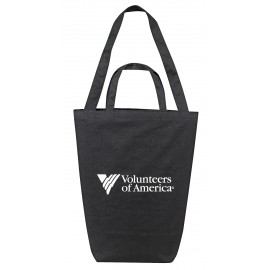 14 Oz. Two-Way Carry Canvas Tote with Logo