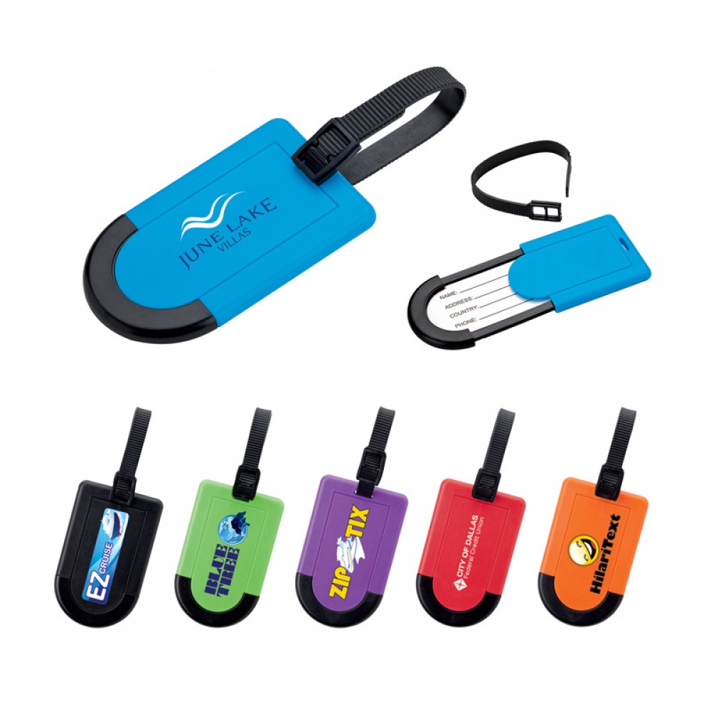 Vezio Luggage Tag Logo Branded Vezio Luggage Tag Logo Branded