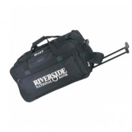 Rolling Duffel Bag (22"x 12.5" x11.5") with Logo