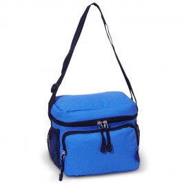 Everest Cooler / Lunch Bag, Royal Blue with Logo  Everest Cooler / Lunch Bag, Royal Blue with Logo