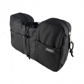 Everest Hydration Waist Pack, Black with Logo  Everest Hydration Waist Pack, Black with Logo