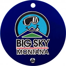 Personalized Texture Tone Aluminum Round Luggage Tag  Personalized Texture Tone Aluminum Round Luggage Tag