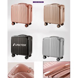 18'' Password Boarding Luggage Case Multifunctional Traveling Storage Suitcase W/Metal Angles with Logo  18