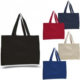Promotional 12oz Large Canvas Gusset Tote  Promotional 12oz Large Canvas Gusset Tote