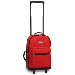 Custom Everest Wheeled Backpack, Small, Red